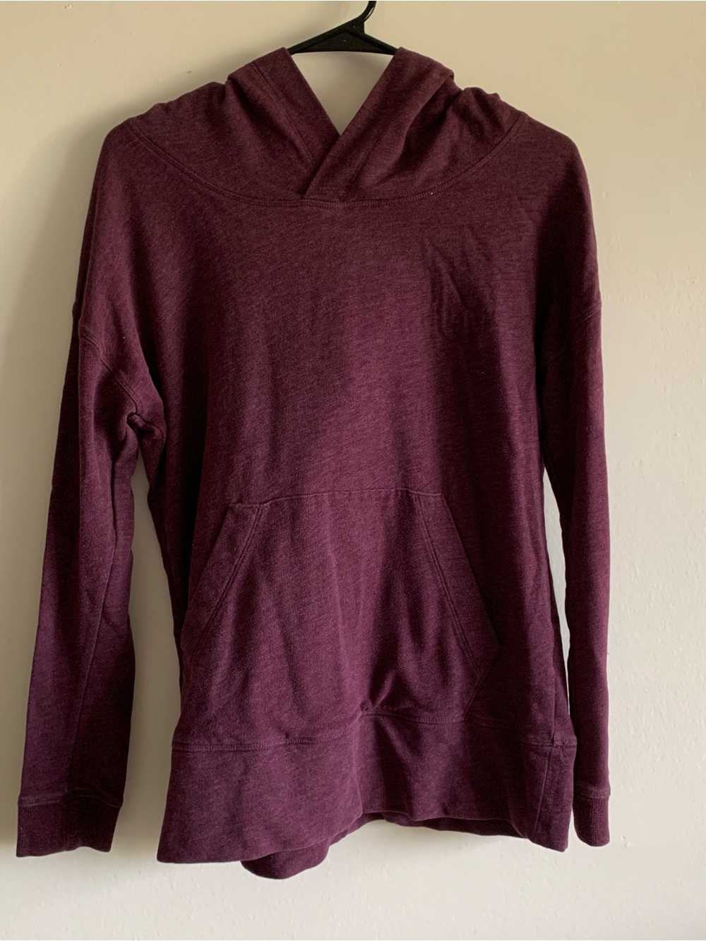 Victoria's Secret Maroon Hooded Pullover Sweatshirt